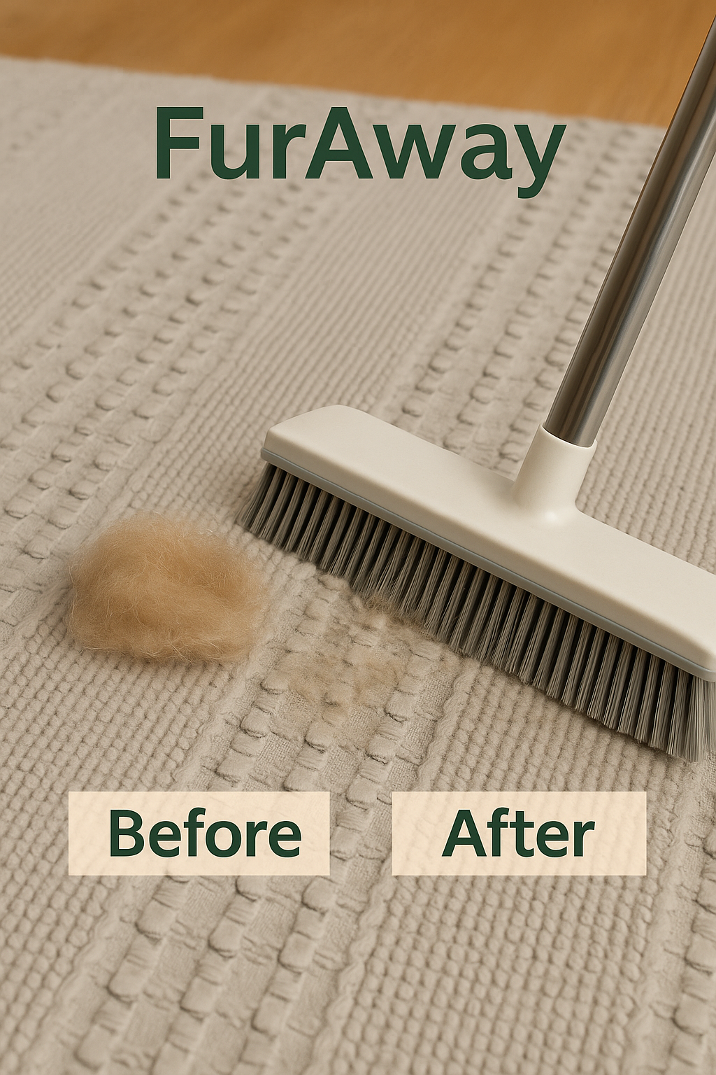 FurAway™ Magic Pet Hair Broom